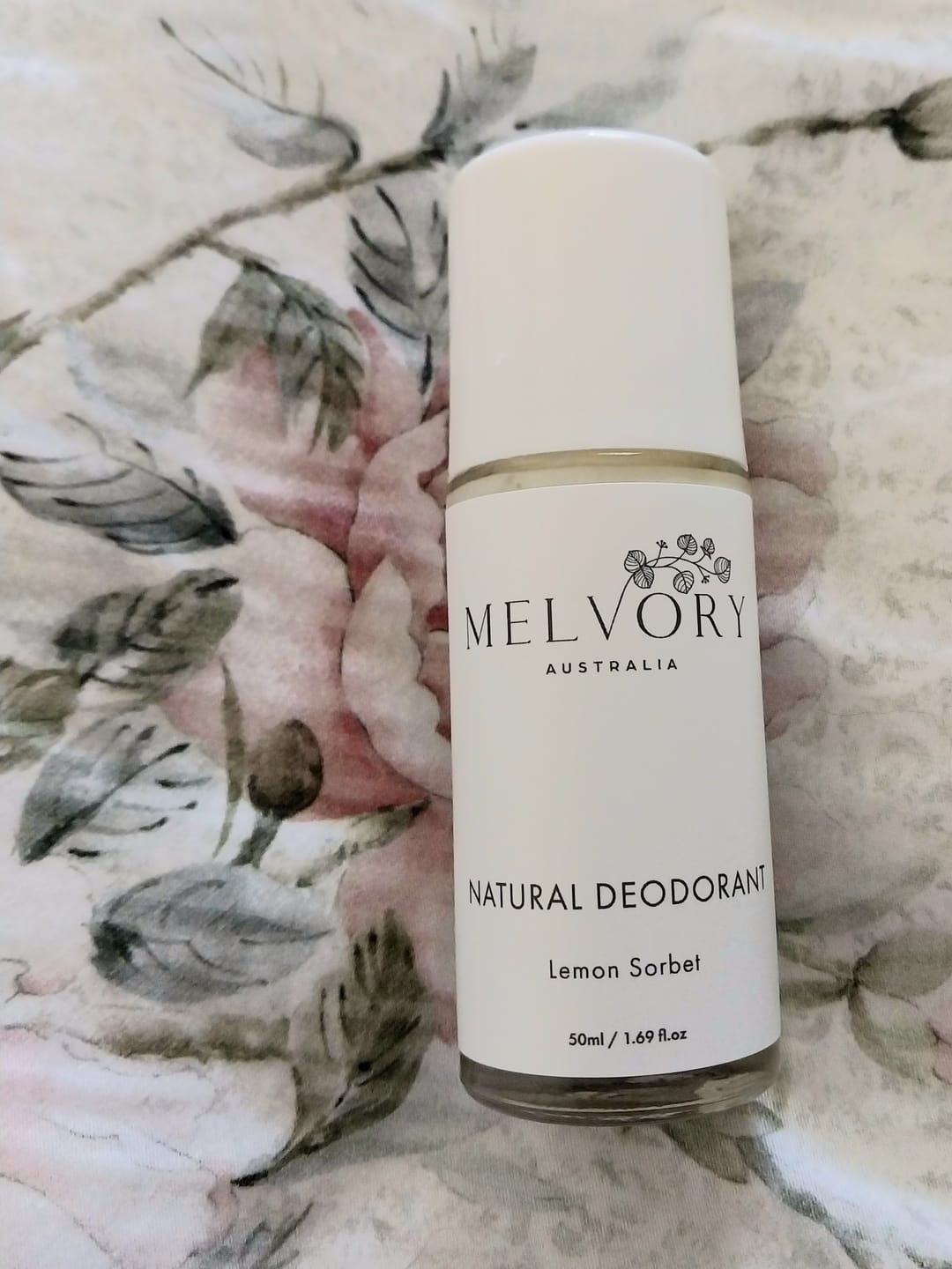 Customer photo review of Natural Deodorant Lemon Sorbet
