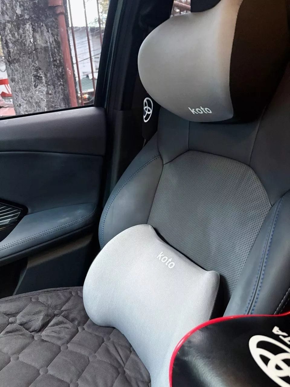 Customer photo review of DriveEase® Ergonomic Neck & Lumbar Support