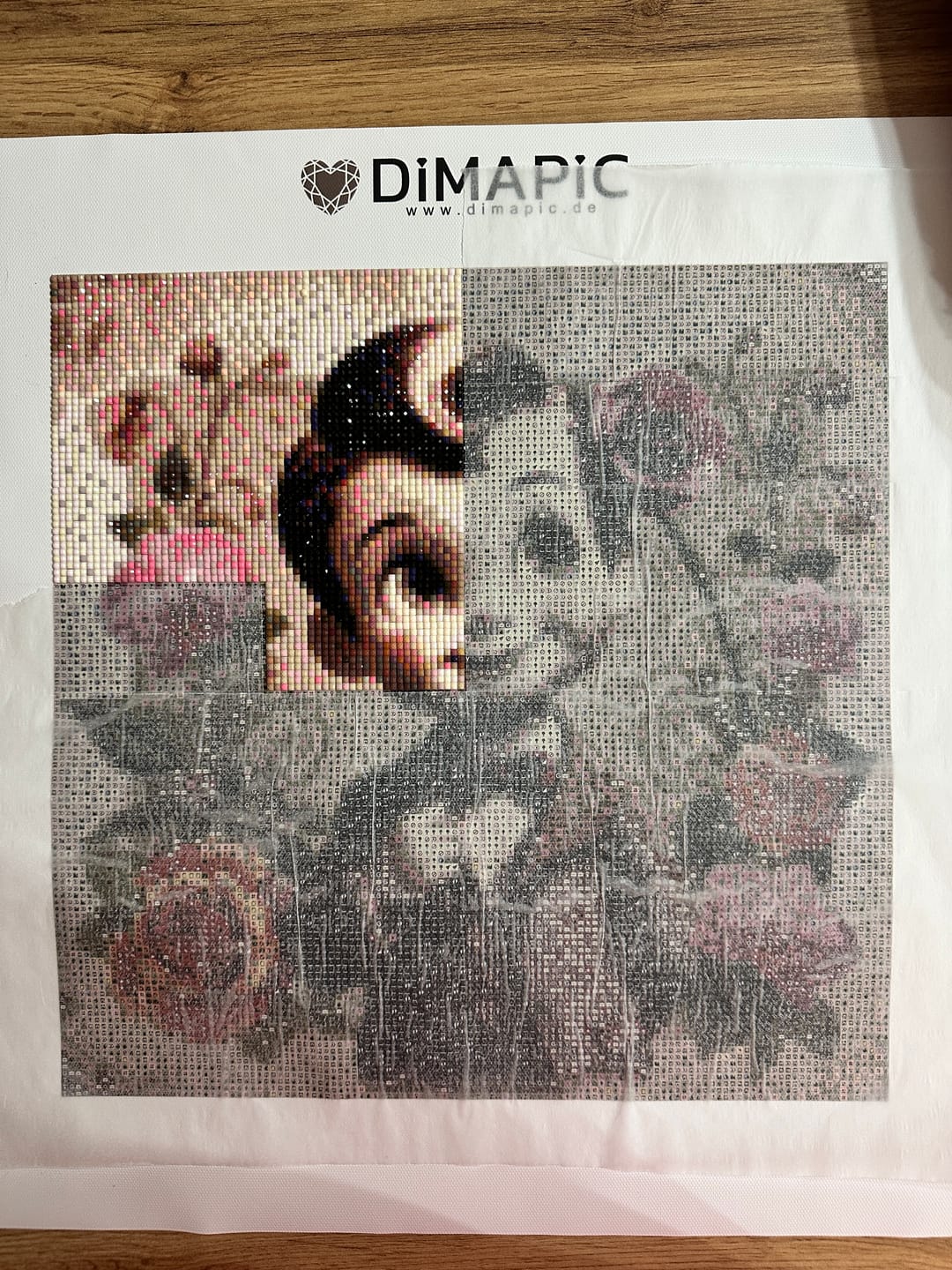 Customer photo review of 5D Diamond Painting - Johannes der Kavalier