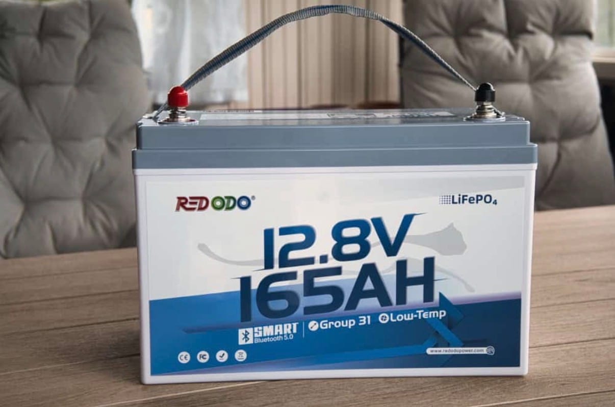 Customer photo review of Redodo 12V 165Ah LiFePO4 Batterie Mit Bluetooth