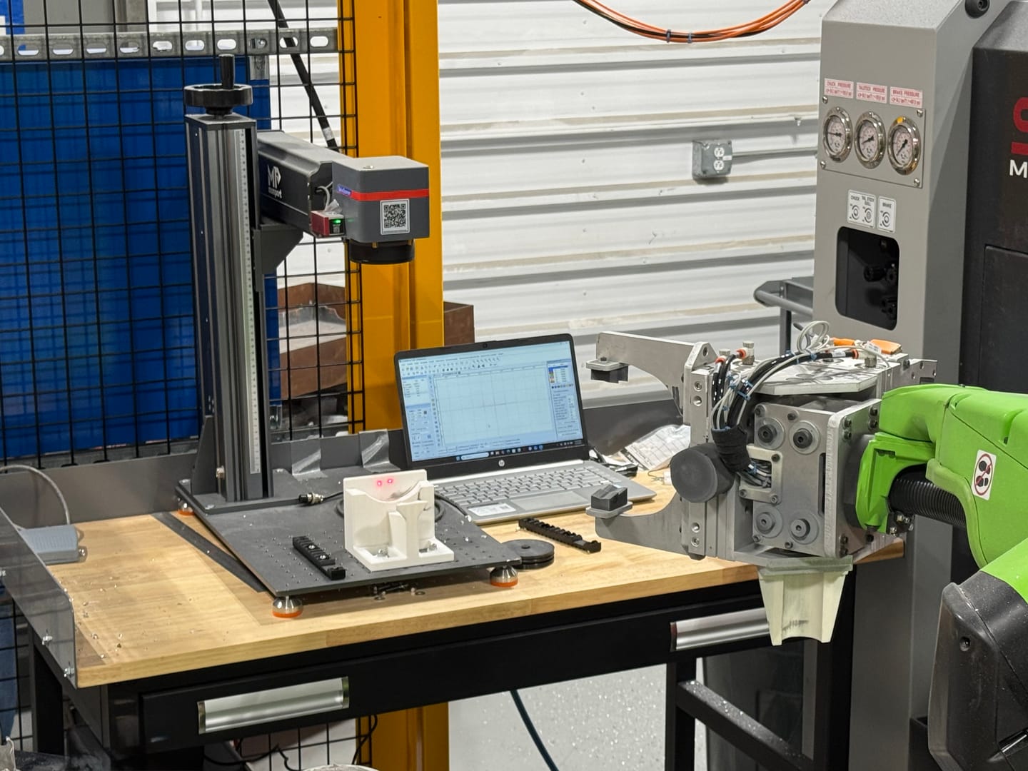 Customer photo review of Monport GT 30W Split Fiber Laser Engraver & Marking Machine With AutoFocus (5.9” x 5.9”)