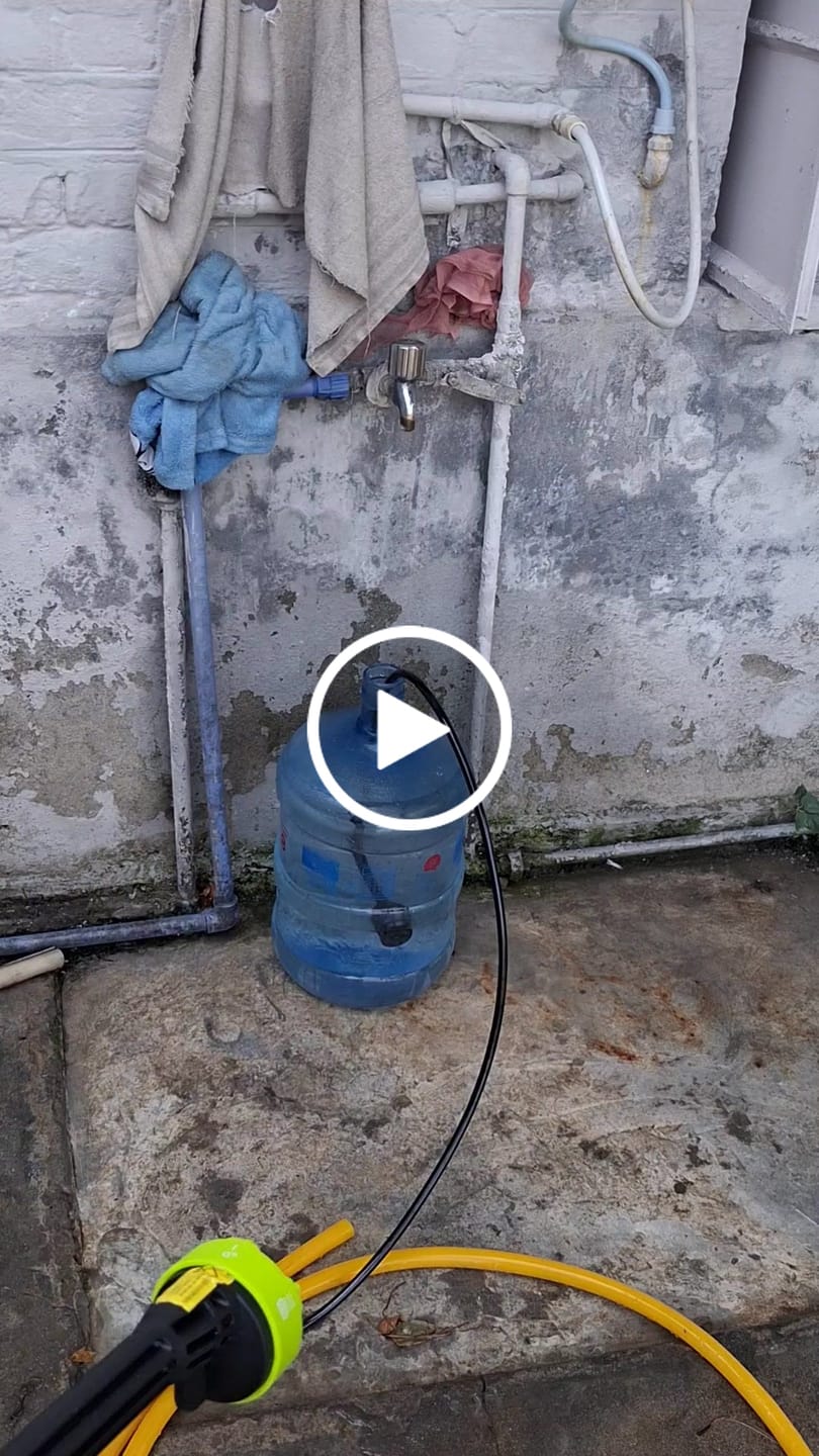 Customer video review of MDHL Rechargeable Pressure Washer