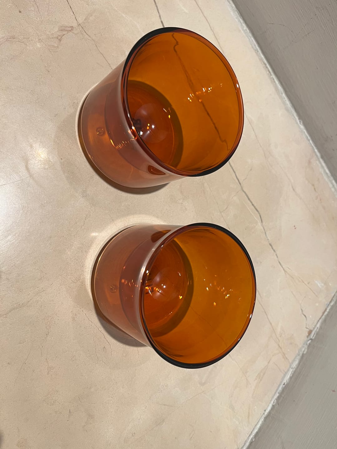 Customer photo review of FLUR Latte XL Glasses