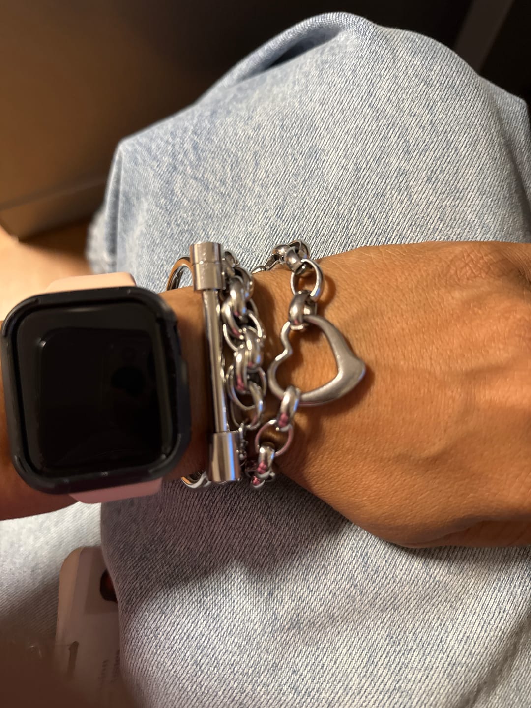 Customer photo review of Audra Bracelet Stack