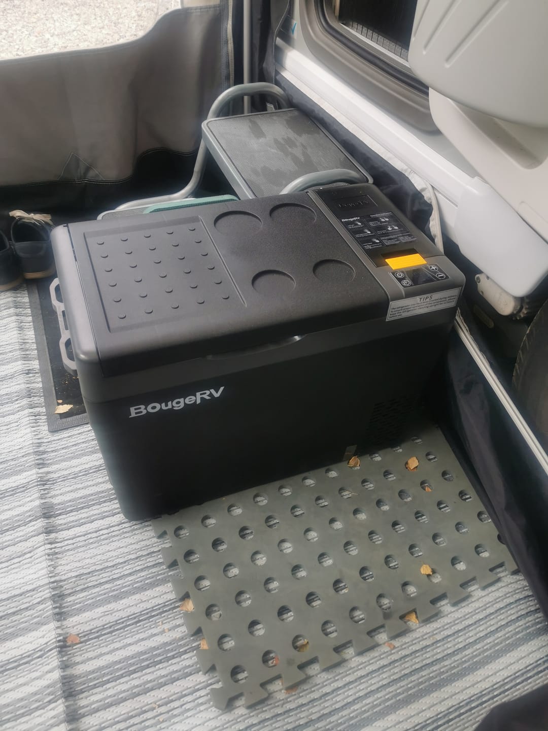 Customer photo review of BougeRV CRPRO30 29L 12V Portable Car Fridge Freezer