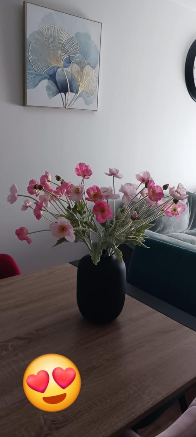Customer photo review of Coquelicots - Mélange rose (10 tiges)