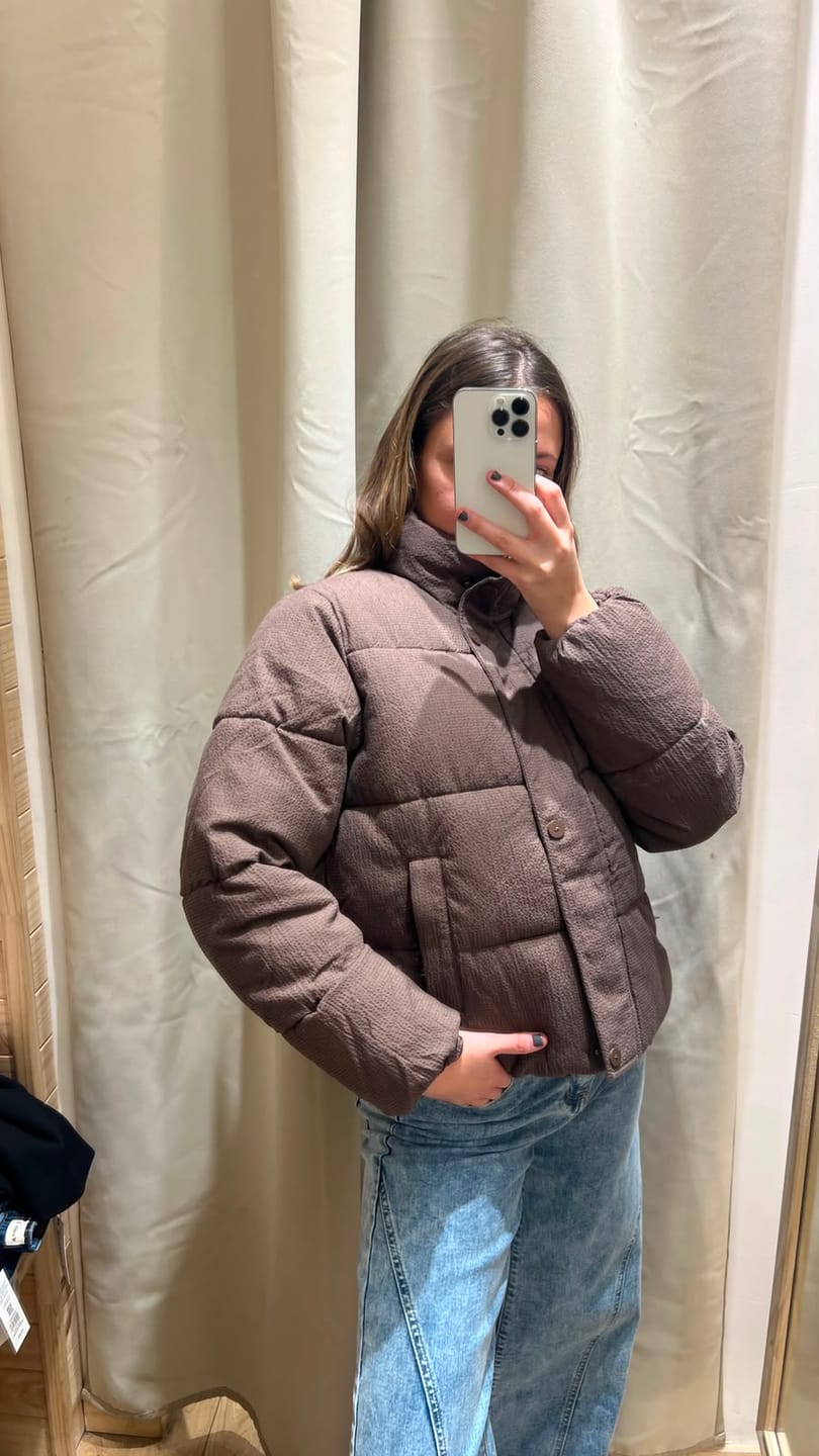 Customer photo review of Puffa Tejida Print Brown