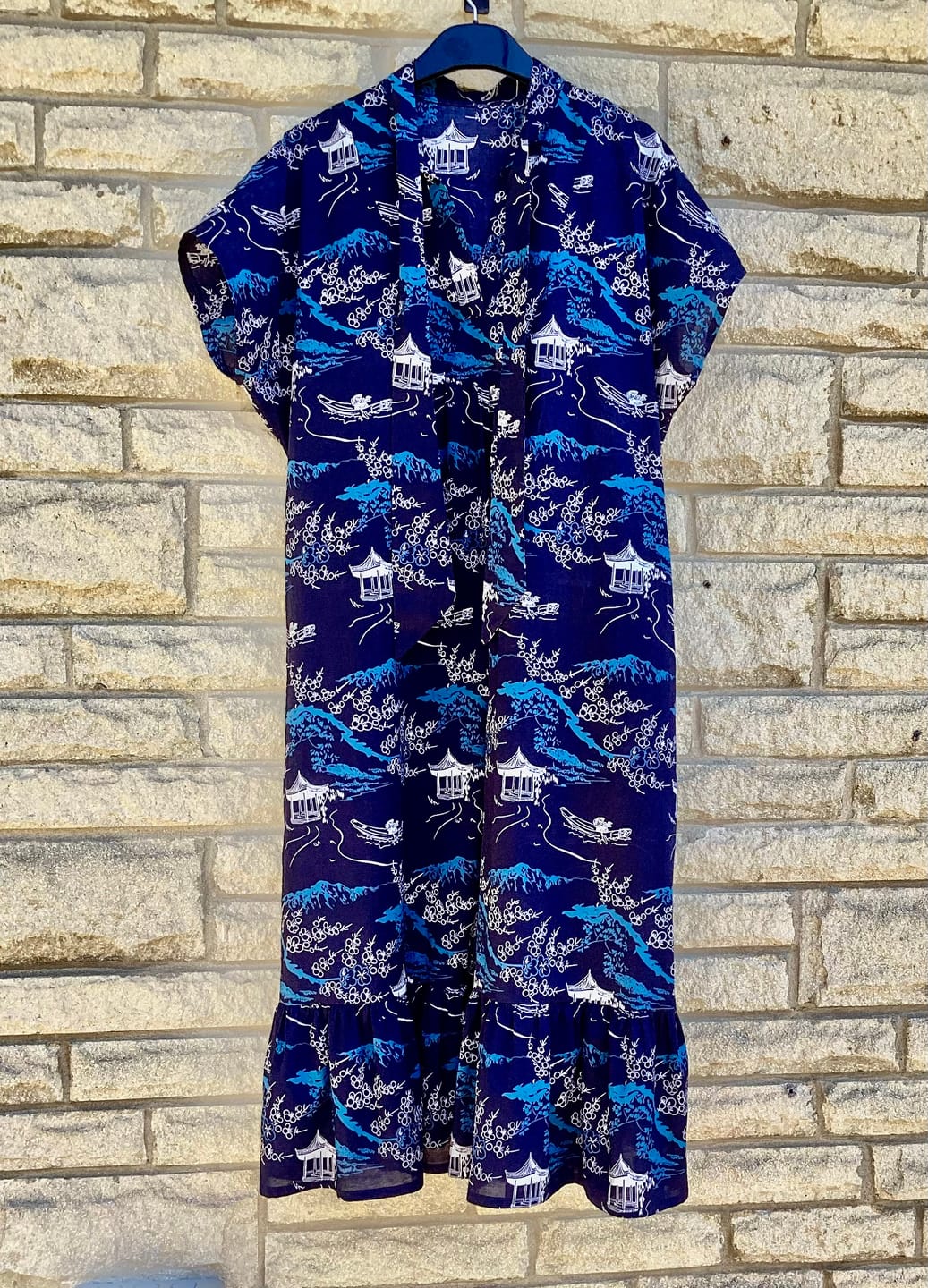 Customer photo review of Fishing Village Cotton Fabric
