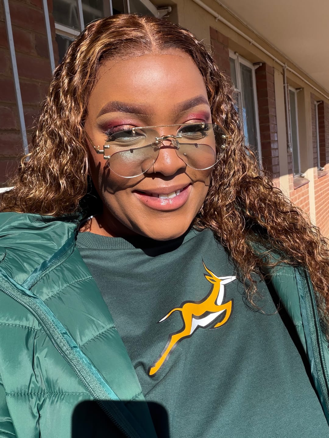 Customer photo review of Springboks WL Crew Neck Sweat-OS Green