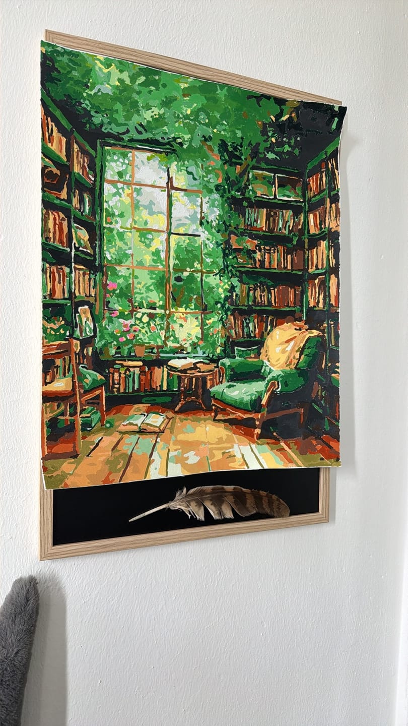 Customer photo review of Verdant Book Nook
