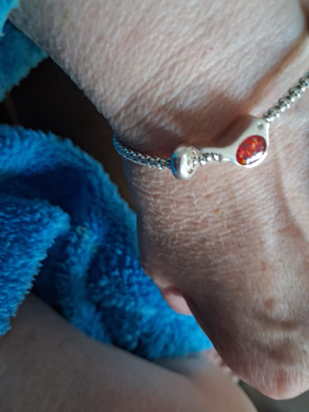Customer photo review of Little Robin Charm