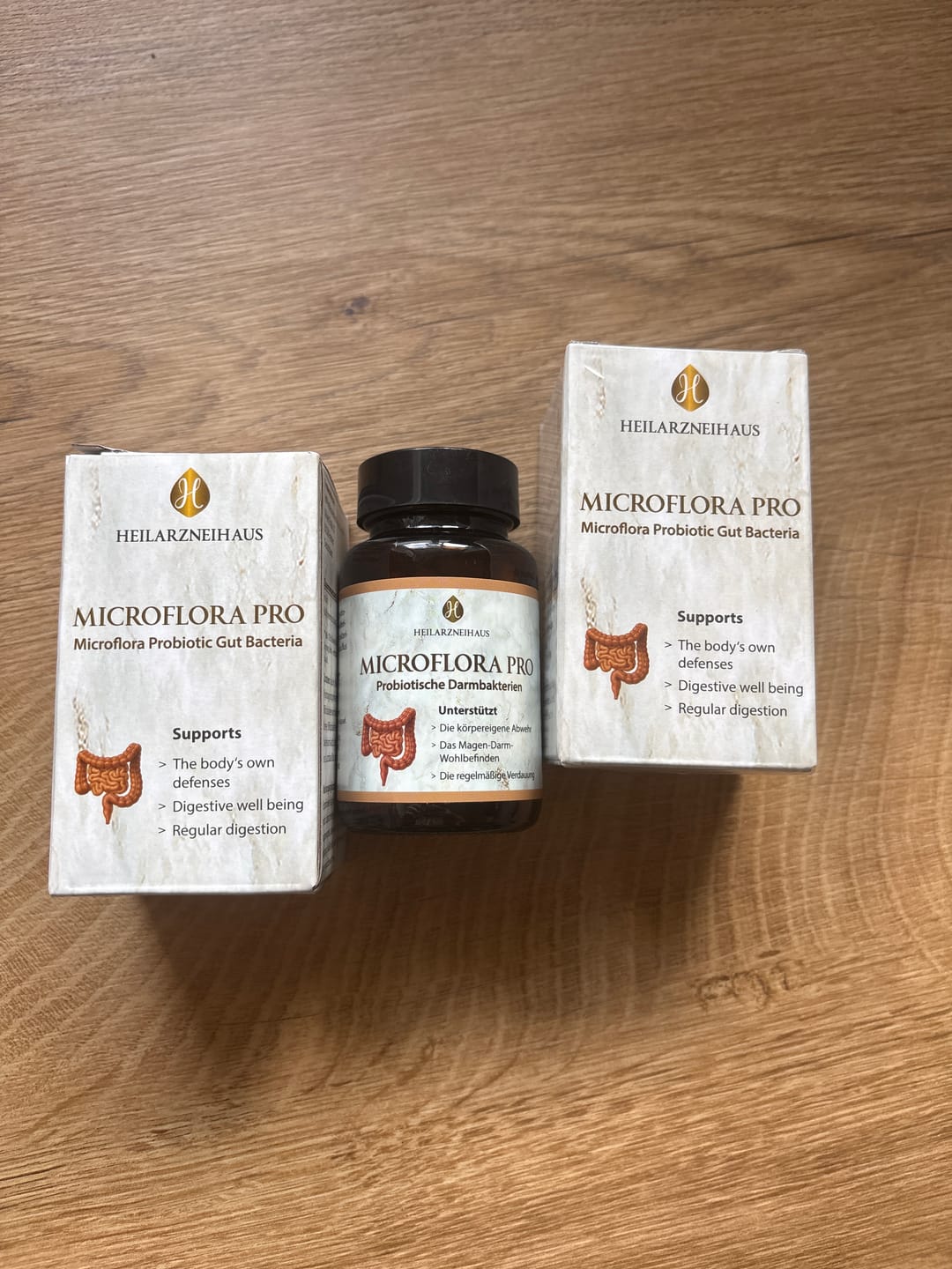 Customer photo review of Microflora Probiotische Darmbakterien Kapseln