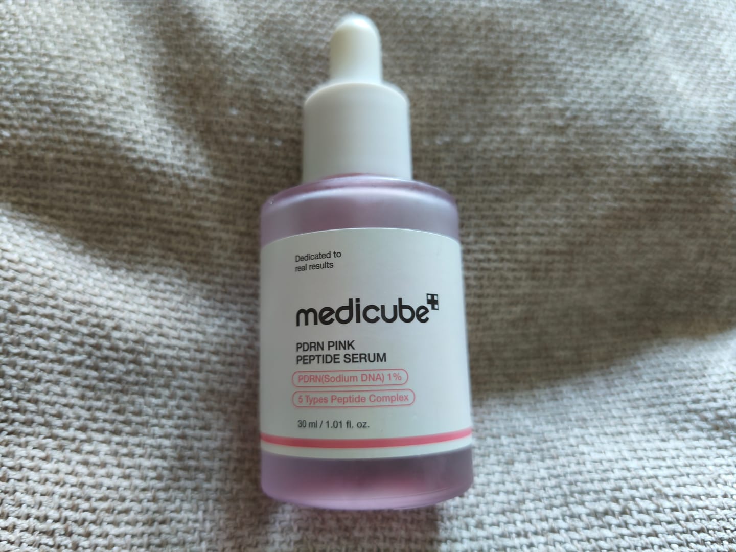 Customer photo review of Liftinga serums ar PDRN un peptīdiem Medicube PDRN Pink Peptide Serum