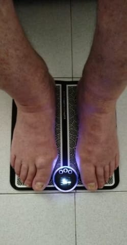 Customer photo review of Ragenos™ EMS Akıllı Ayak Masaj Pedi