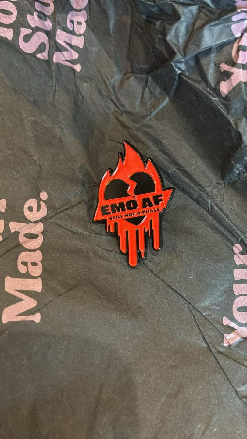 Customer photo review of Custom Enamel Pins