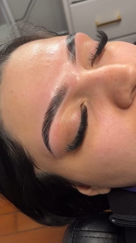 Customer photo review of Cysteamine Brow & Lash Lamination Kit - Step 2 - 15ml