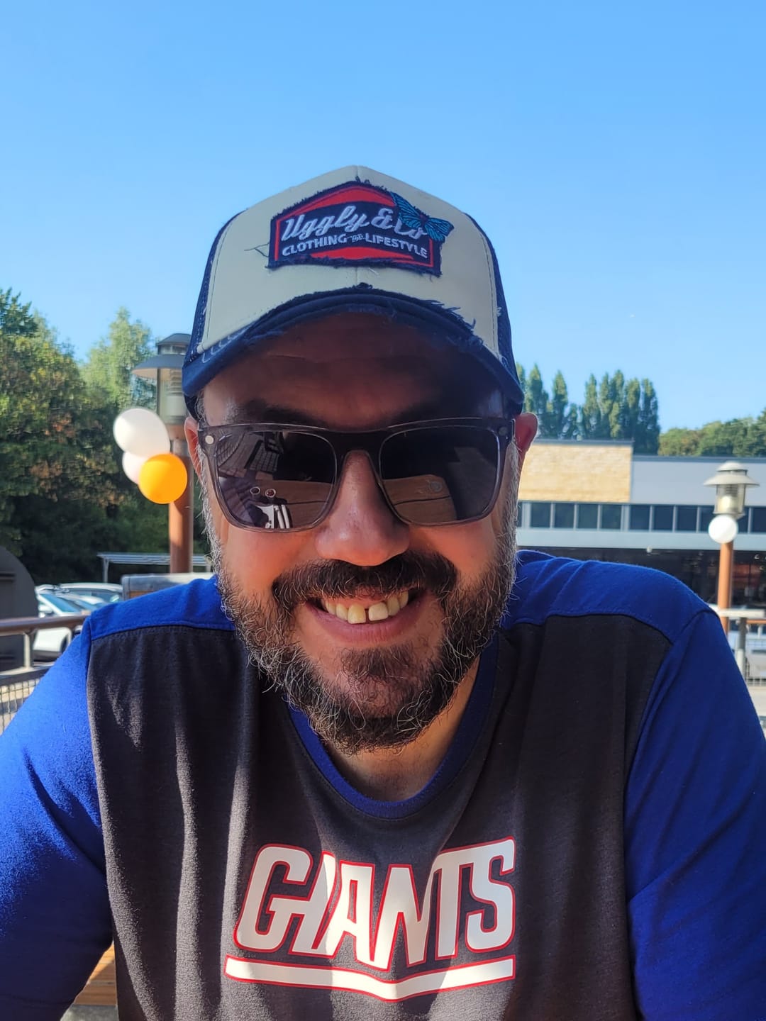 Customer photo review of Sylvain Guintoli x Diamond Charity Cap – 100% Donation
