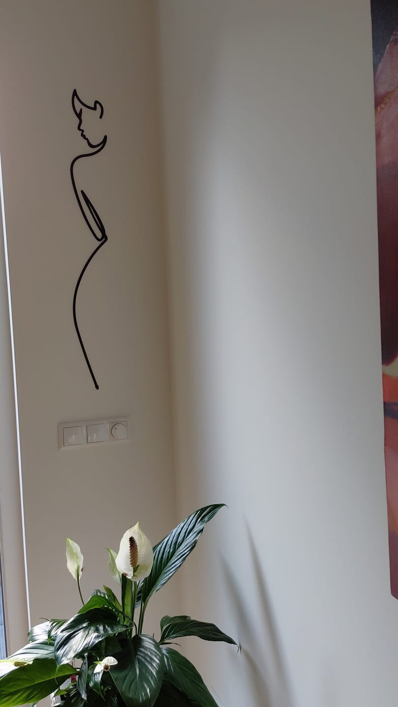 Customer photo review of Décoration Murale en Métal - Élégance minimaliste