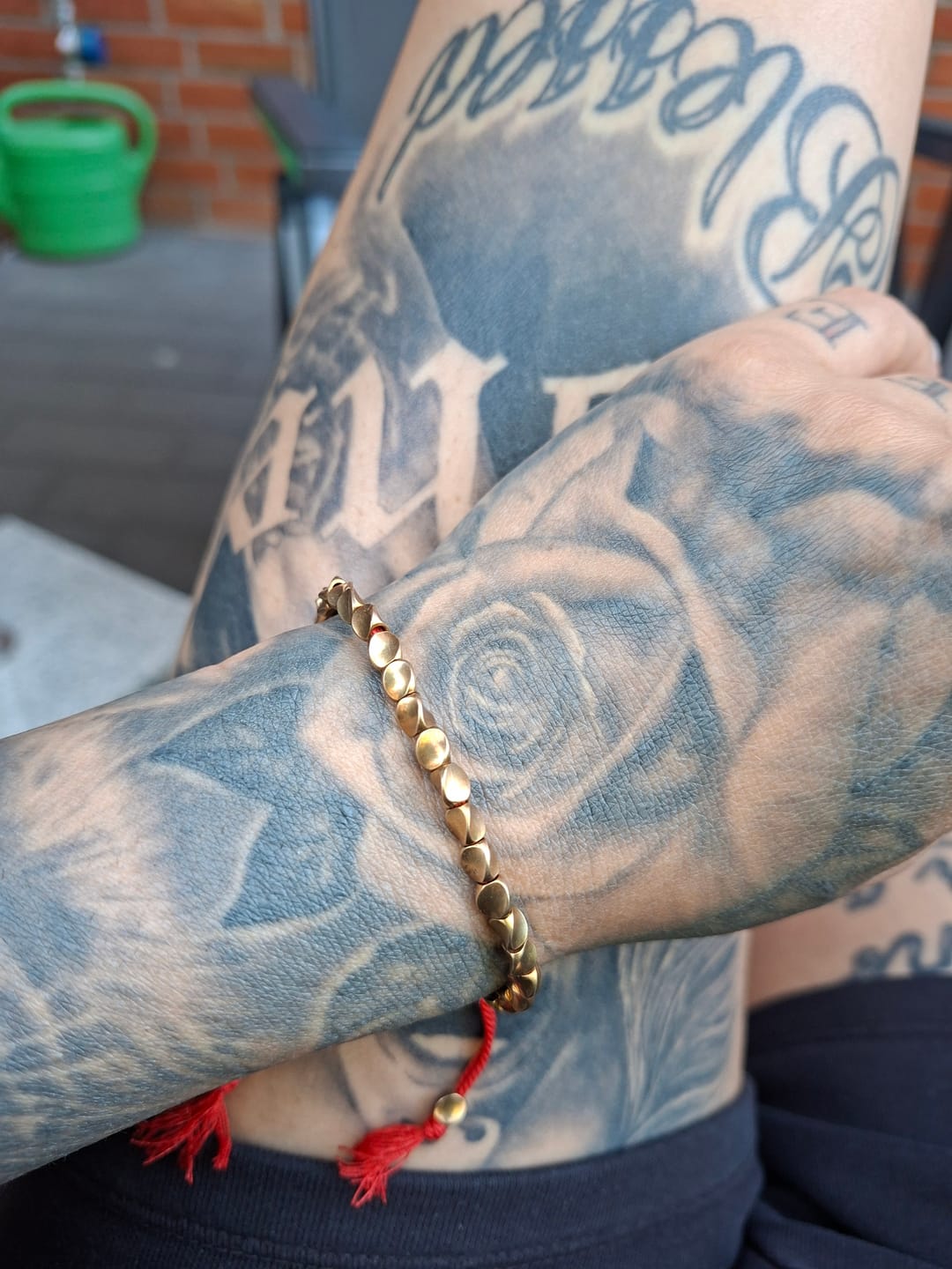 Customer photo review of Buddha Stones, tibetische Kupferperlen, heilendes Glücksarmband