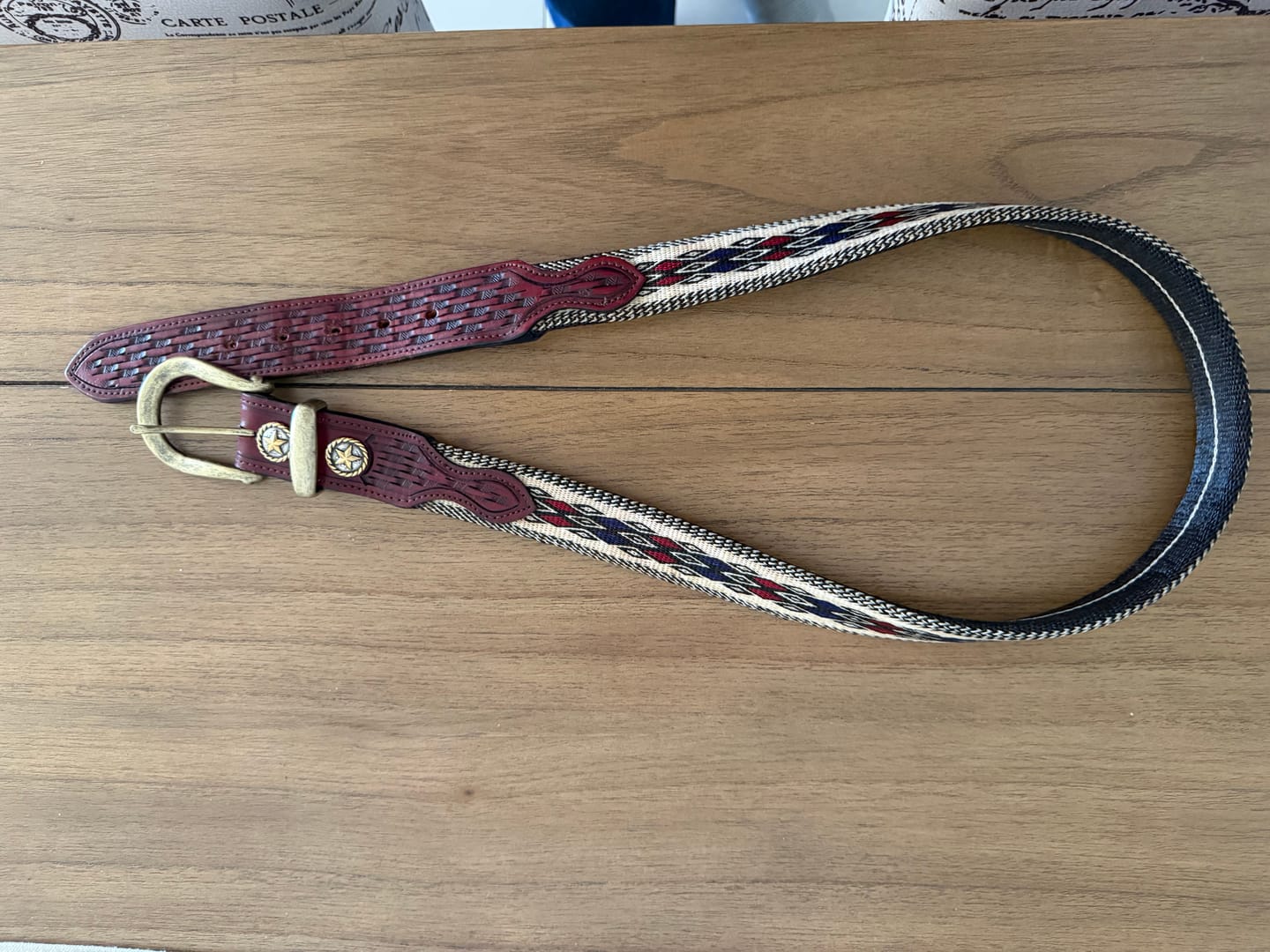 Customer photo review of 38mm | Antique Gold Buckle and Keeper | BeltUp