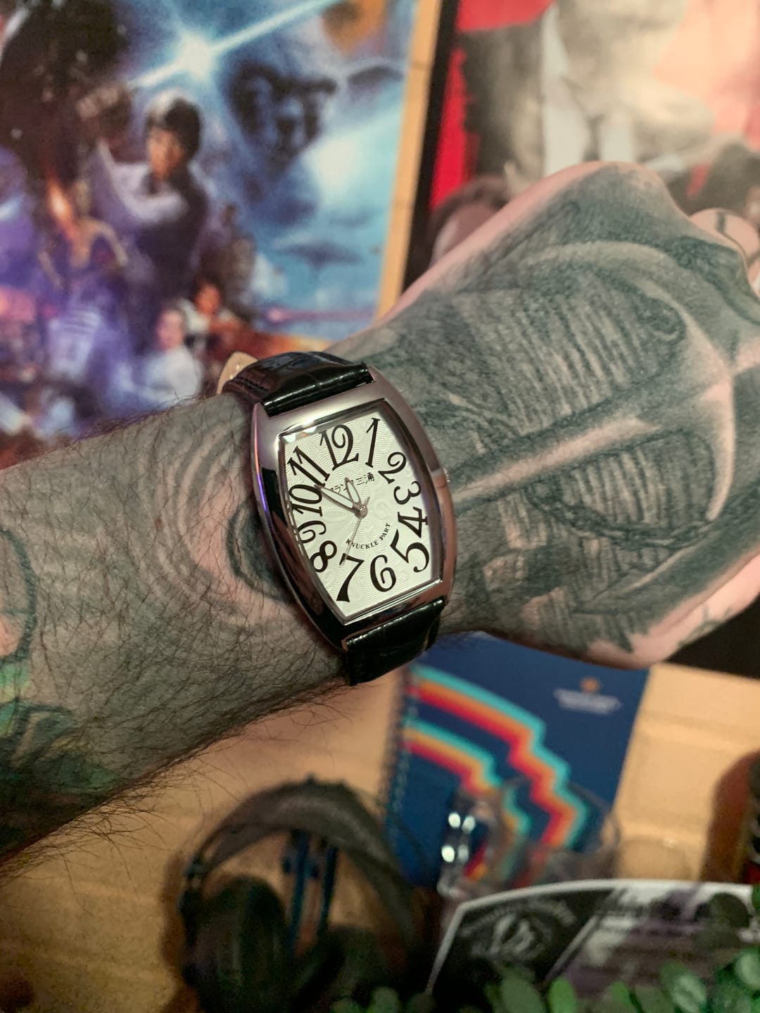 Customer photo review of Reloj Análogo Frank Miura FM00DC-WH Knuckle Part JDM