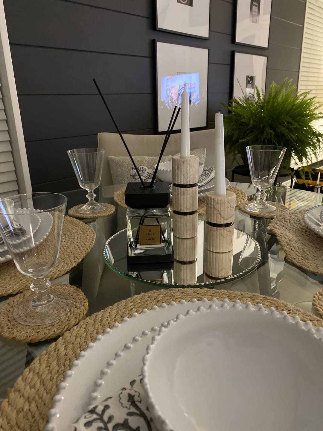 Customer photo review of Luxury Square Diffuser - Amber