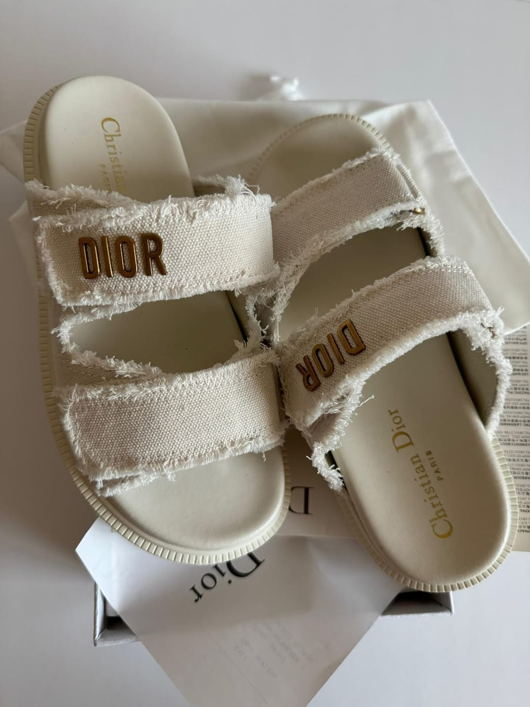 Customer photo review of Dior Sandals