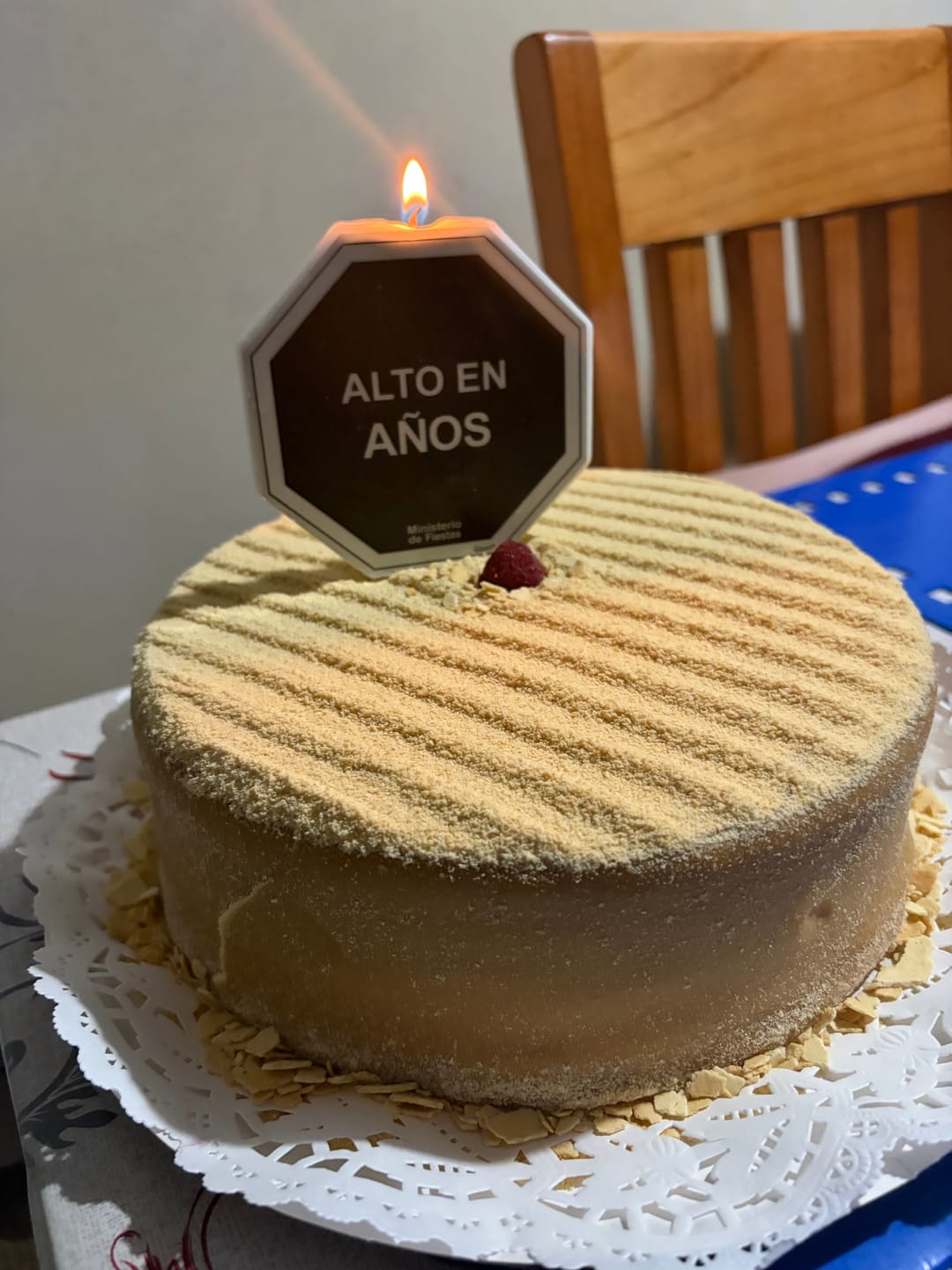 Customer photo review of Torta Mil Hojas Frambuesa Crema