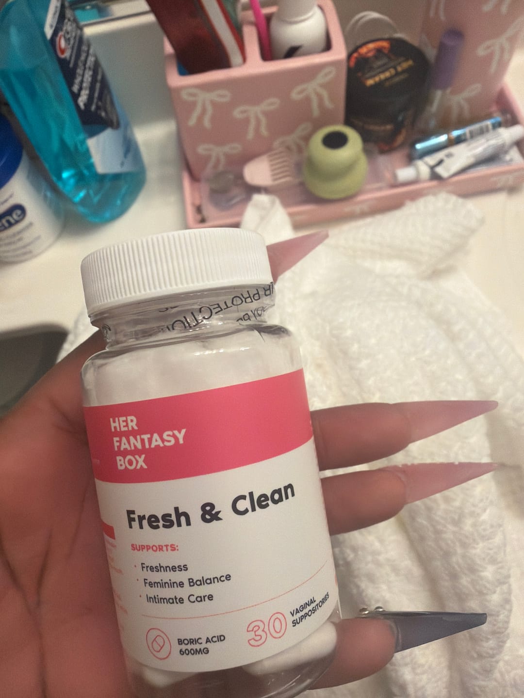 Customer photo review of Her Fantasy Bundle - Vaginal Care Products