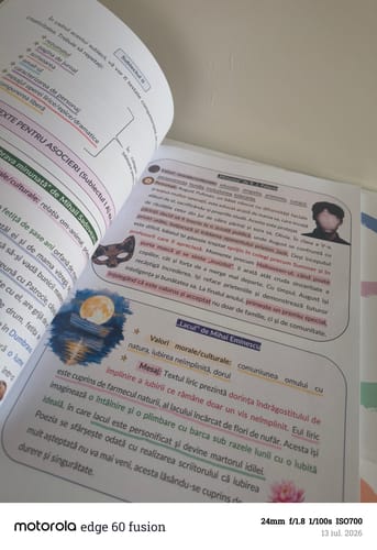 Recenzie cu fotografie de la un client despre Carte Română Evaluare Națională - Bacademia (Toată Materia V-VIII: Gramatică și Literatură)
