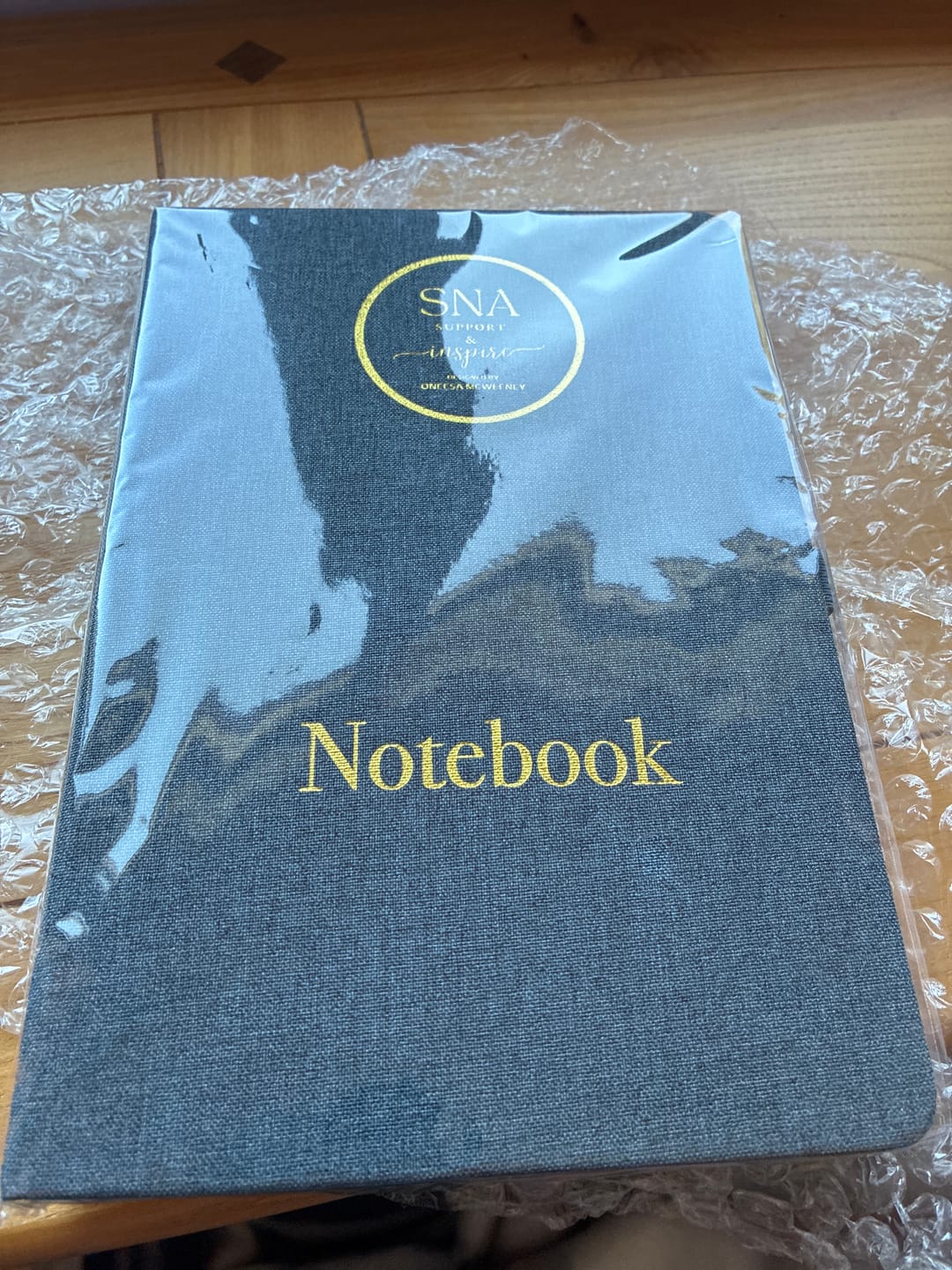 Customer photo review of SNA Notebook (English Version)