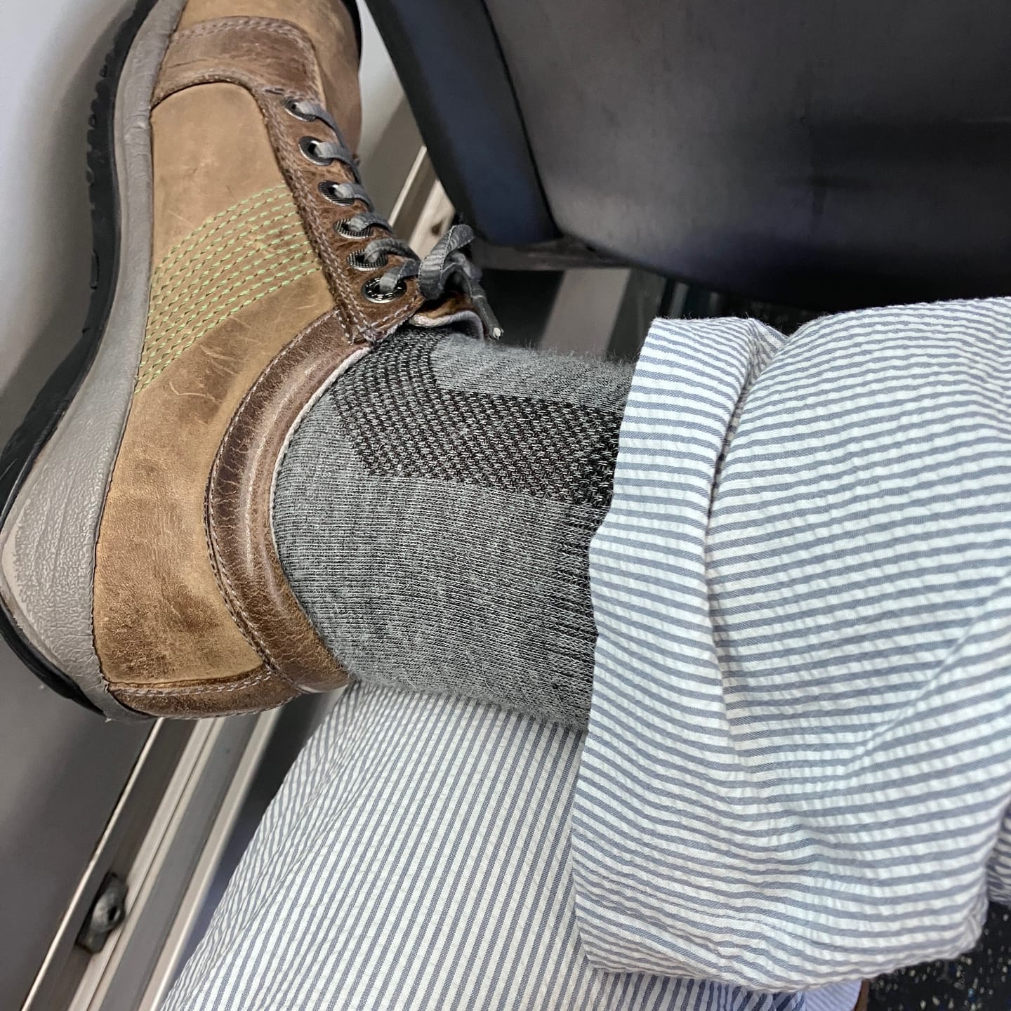 Customer photo review of Alpaca Compression Socks