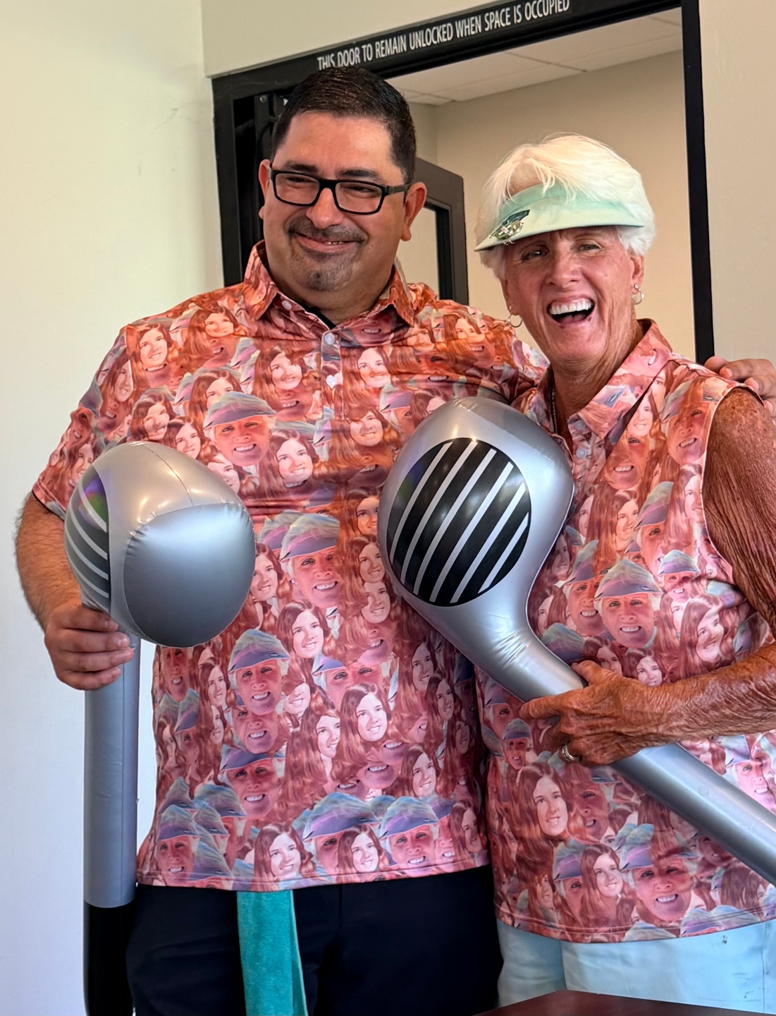 Men Custom Photo All Funny Faces Golf Polo golf outfit inspiration from Golf Gentry