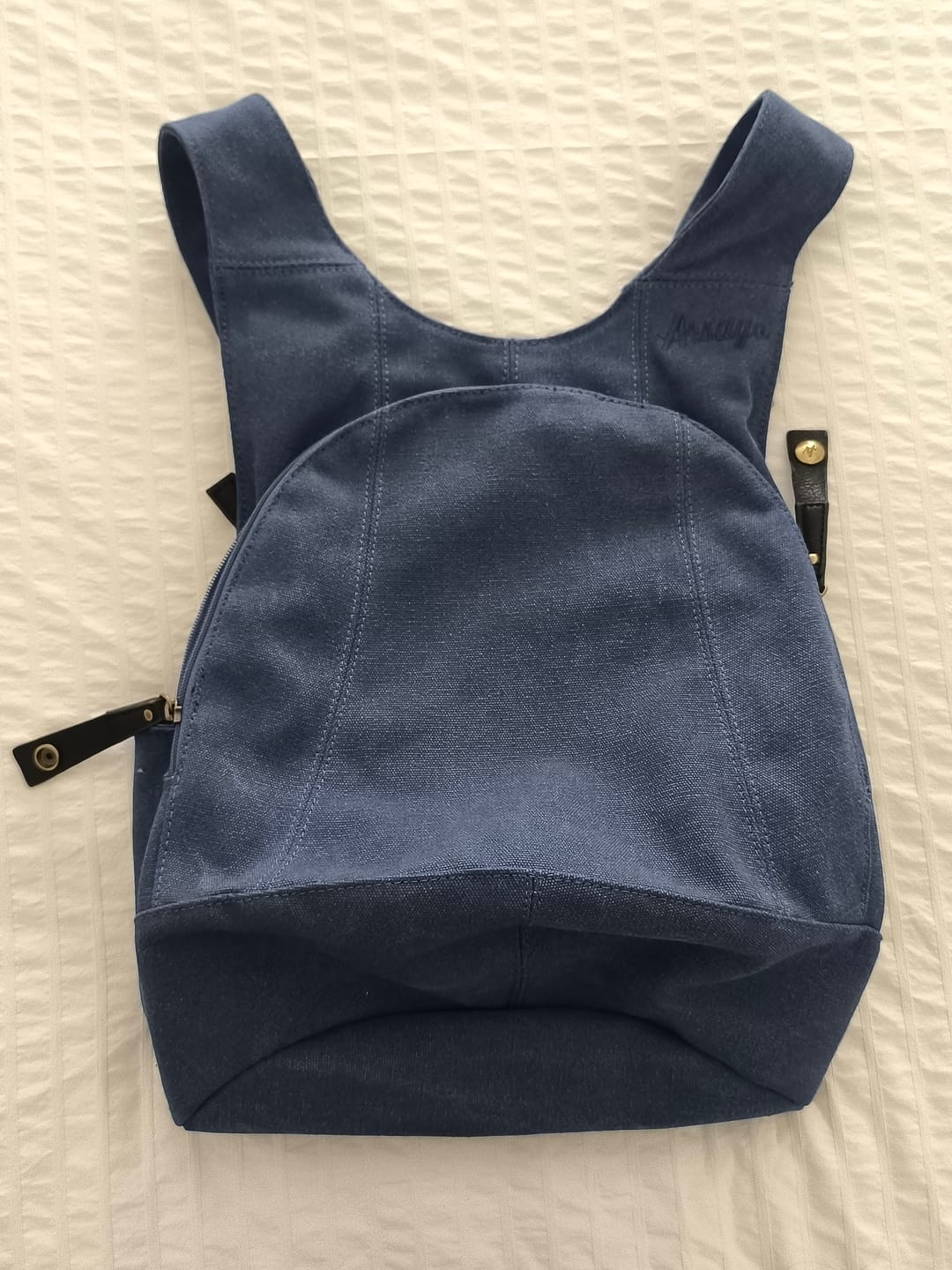 Customer photo review of Le sac à dos Estival en toile - Ergonomique et Antivol