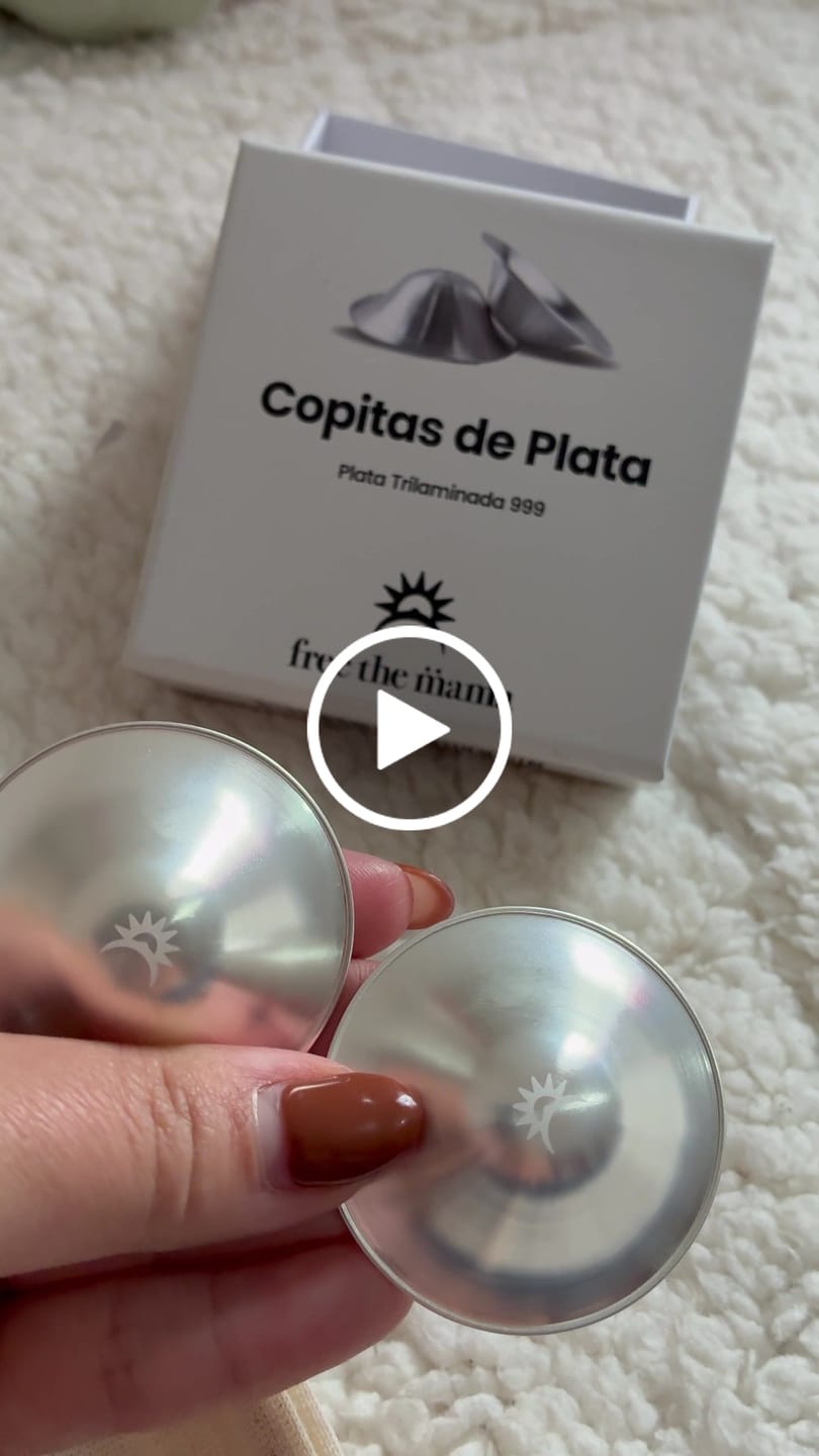 Customer video review of Copitas de Plata para lactancia