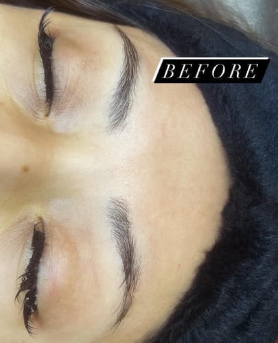 Customer photo review of Dark Brown - Brow & Lash Tint - 15ml