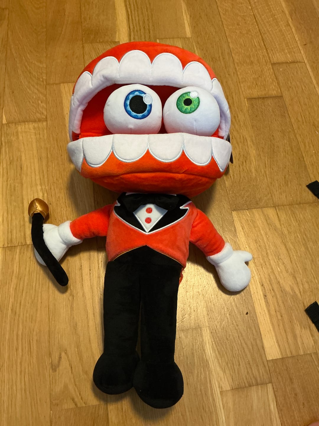 Customer photo review of Caine Puppet Plush