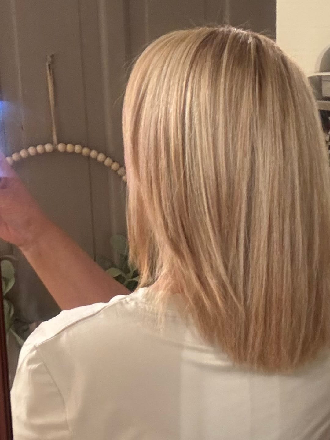 Customer photo review of At-home keratin treatment