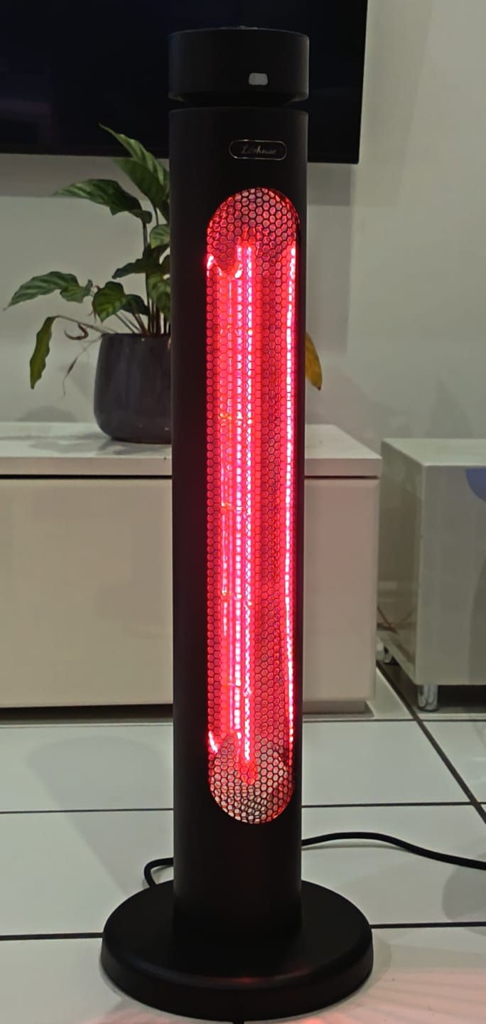 Customer photo review of Indoor & Outdoor Infrared Heater