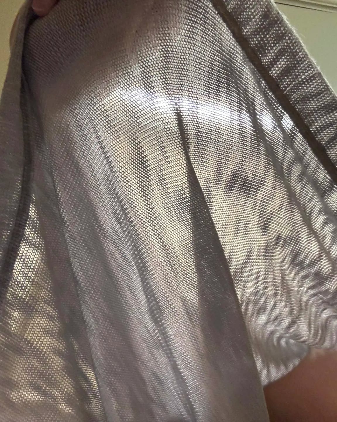 Customer photo review of Short-sleeved casual solid coat