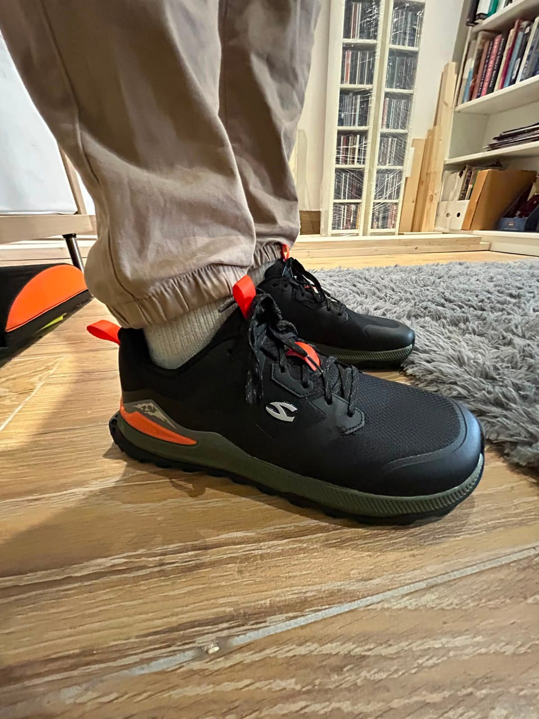 Customer photo review of Aurora - Wide Toe Sneakers