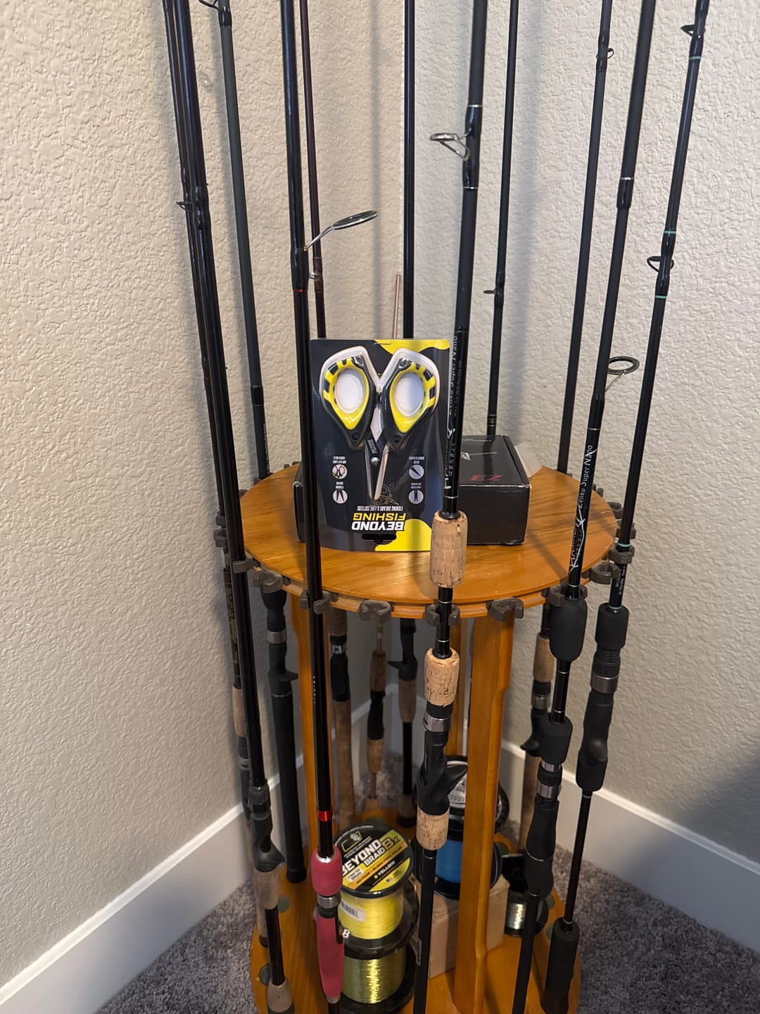 Customer photo review of Mini Scissors for Cutting Braided Fishing Line