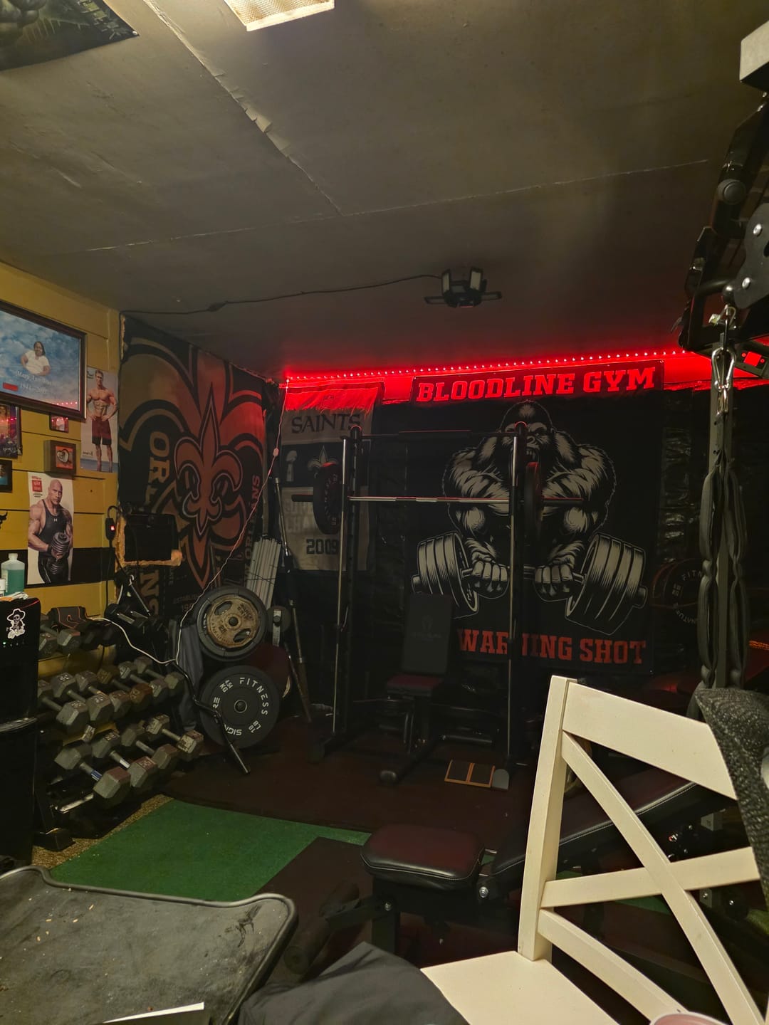Customer photo review of Personalized Gym Flag Gorilla Beast Mode 11343