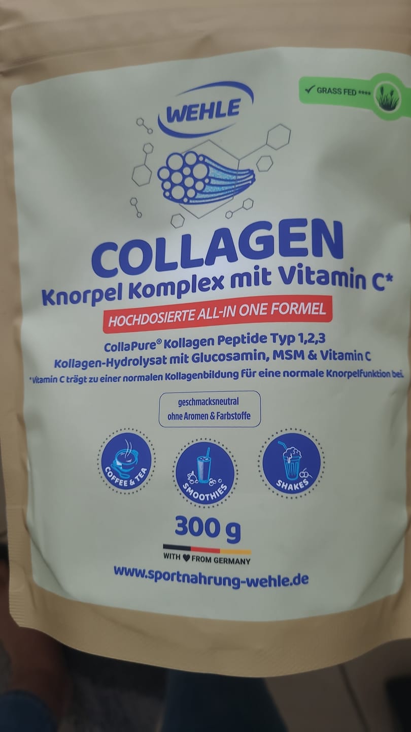 Customer photo review of Collagen Knorpel Komplex - Neuheit