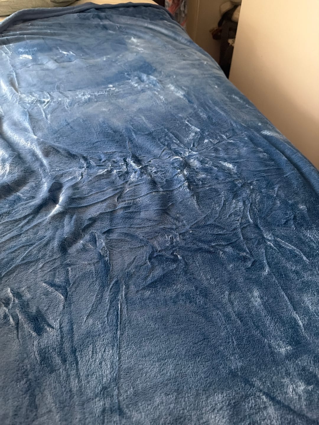 Customer photo review of Frazada Polar Fleece Térmica Soft - 2 Plazas