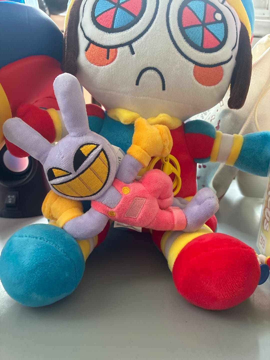 Customer photo review of Jax Keychain Plush