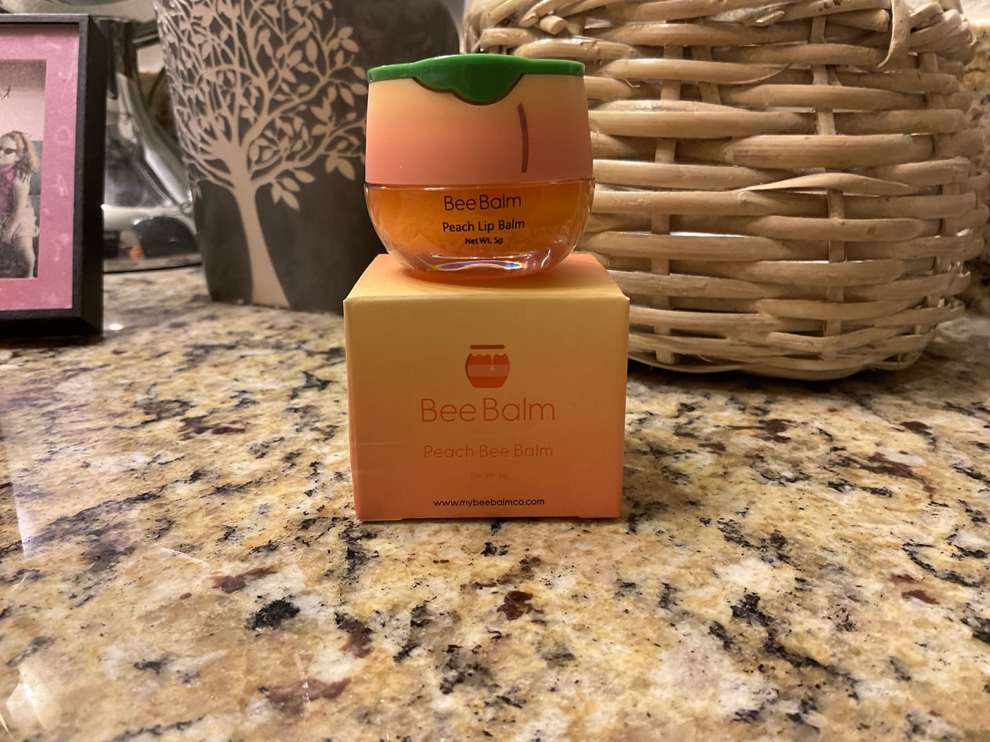 Customer photo review of Peach Bee Balm