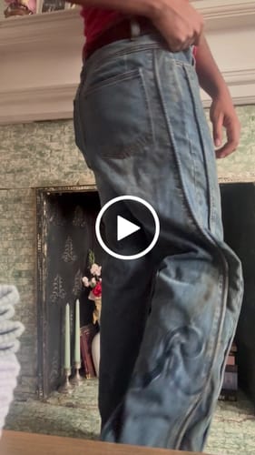 Customer video review of Lasso Jeans Blue - 32