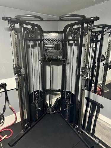 Customer photo review of Gronk Fitness XFT Functional Trainer V2
