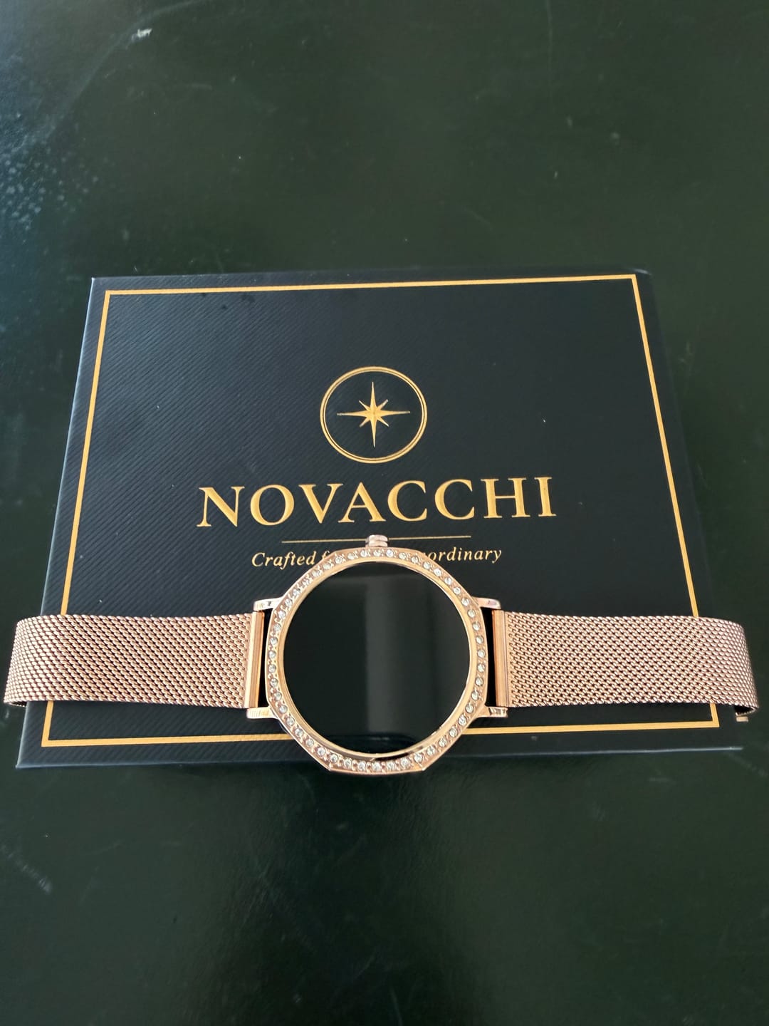 Customer photo review of NOVACCHI STELLARA – Women's AI Smartwatch with GPT Assistant